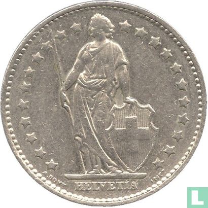 Zwitserland 1 franc 1975 - Afbeelding 2