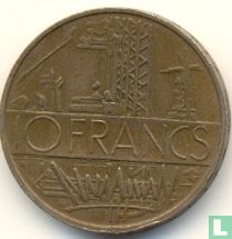 France 10 francs 1979 - Image 2