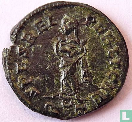 Römisches Kaiserreich Ticinum Kaiserin Fausta AE3 Kleinfollis 326 n.Chr. - Bild 1