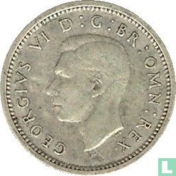 Verenigd Koninkrijk 3 pence 1937 (type 1) - Afbeelding 2