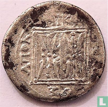 Ancient Illyria Apollonia Greek Drachma 130-129 BC - Image 1