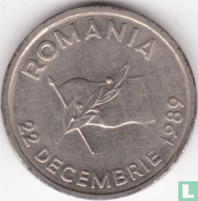 Roemenië 10 lei 1992 "Revolution Anniversary" - Afbeelding 2