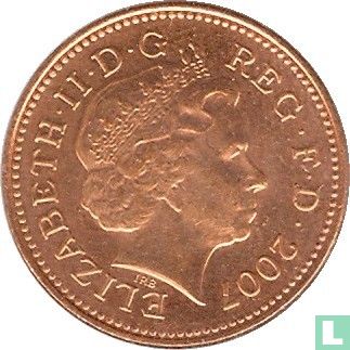 Royaume-Uni 1 penny 2007 (type 1) - Image 1
