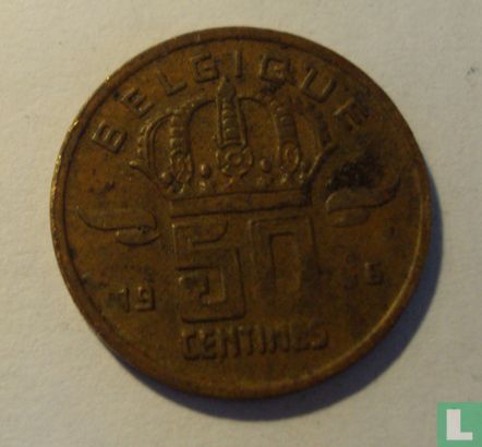 België 50 centimes 1966 (FRA) - Afbeelding 1