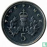 Verenigd Koninkrijk 5 pence 2004 - Afbeelding 2