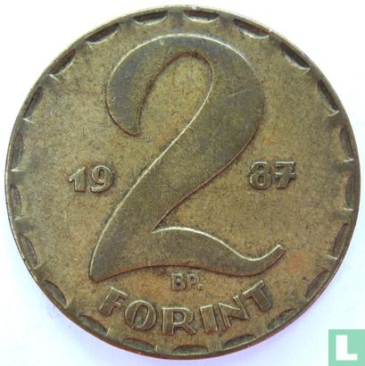 Ungarn 2 Forint 1987 - Bild 1