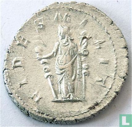 Romeinse Keizerrijk Antoninianus van Keizer Philippus I Arabs 244-245 n.Chr. - Afbeelding 1