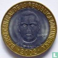Dominikanische Republik 5 Peso 2002 - Bild 2