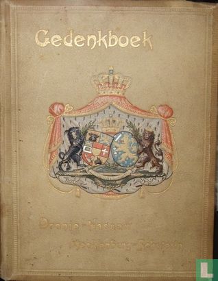 Gedenkboek Oranje-Nassau Mecklenburg- Schwerin - Image 1