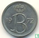 Belgique 25 centimes 1972 (NLD) - Image 1