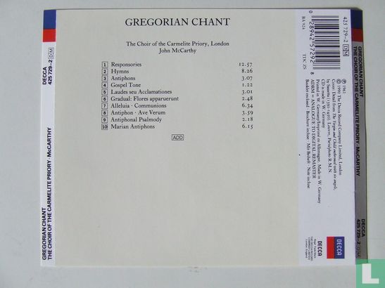 Gregorian Chant - Bild 2