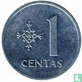 Lituanie 1 centas 1991 - Image 2