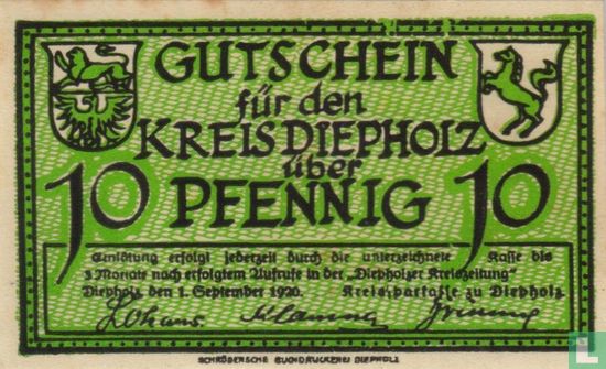 Diepholz 10 Pfennig - Image 2