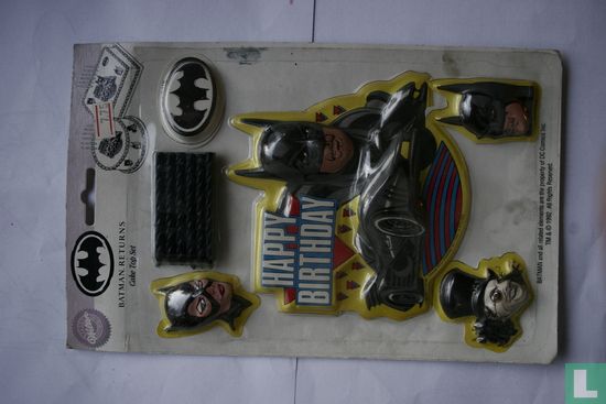 Batman Returns Cake top set - Image 1