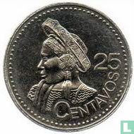 Guatemala 25 centavos 2000 - Image 2
