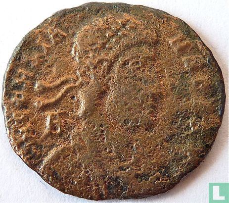 Siscia Empire romain AE2 Centionalis de l'empereur Constant 348-350 AD. - Image 2