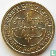 Serbien 10 Dinara 2003 - Bild 2