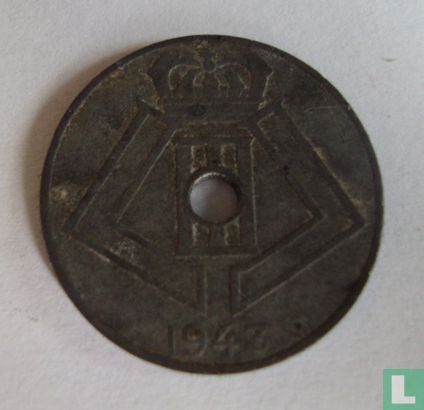Belgium 5 centimes 1943 - Image 1