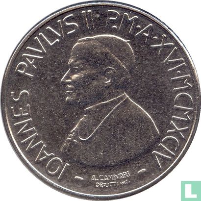 Vatican 50 lire 1994 - Image 1