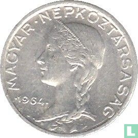 Hongarije 5 fillér 1964 - Afbeelding 1