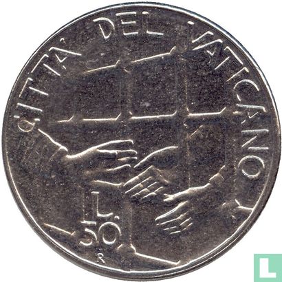 Vatican 50 lire 1994 - Image 2