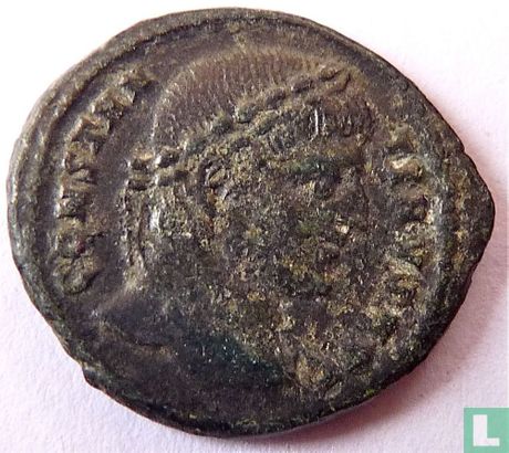 Empire romain Cyzique AE3 Kleinfollis de l'empereur Constantin le Grand 325-326 AD. - Image 2