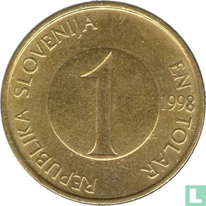 Slovenia 1 tolar 1998 - Image 1