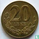 Albanië 20 lekë 2000 - Afbeelding 2