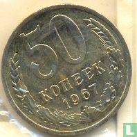 Russia 50 kopeks 1967 - Image 1