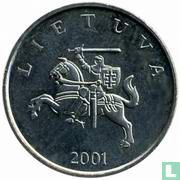 Lithuania 1 litas 2001 - Image 1