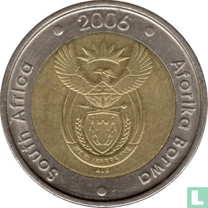 Afrique du Sud 5 rand 2006 - Image 1