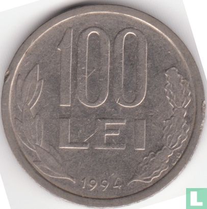 Roemenië 100 lei 1994 - Afbeelding 1