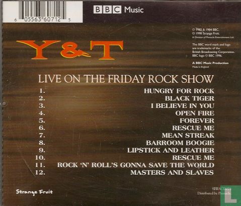 Live on the friday rock show - Image 2