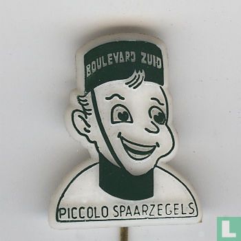Piccolo spaarzegels Boulevard Zuid [green on white]