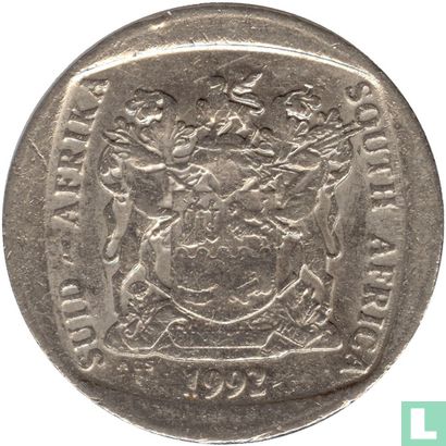 Afrique du Sud 2 rand 1992 - Image 1