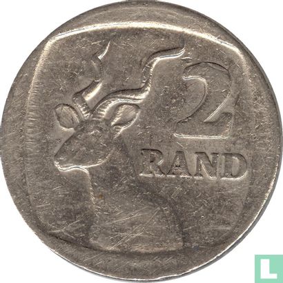 Afrique du Sud 2 rand 1992 - Image 2