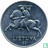 Lituanie 2 centai 1991 - Image 1
