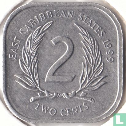 Ostkaribische Staaten 2 Cent 1999 - Bild 1