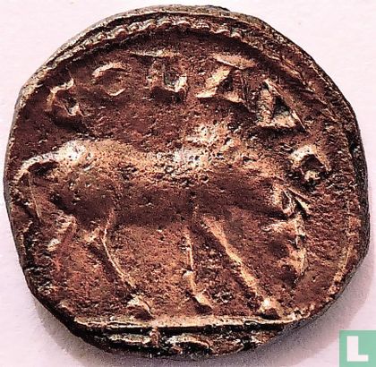 Romeinse Keizerrijk Alexandreia Troas Stadsmuntslag 2e of 3e n.Chr. - Afbeelding 1