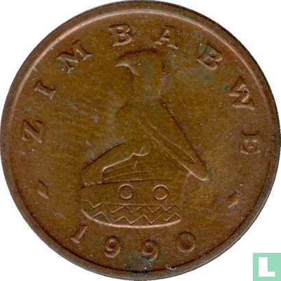 Zimbabwe 1 cent 1990 - Image 1