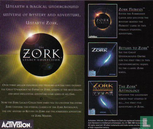 Zork Legacy Collection - Bild 2
