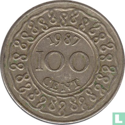 Suriname 100 cents 1987 - Afbeelding 1