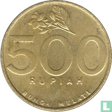 Indonesië 500 rupiah 1997 - Afbeelding 2