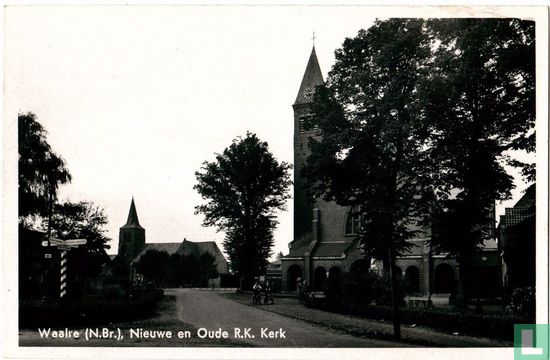 Waalre (N.Br.), Nieuwe en Oude R.K. Kerk