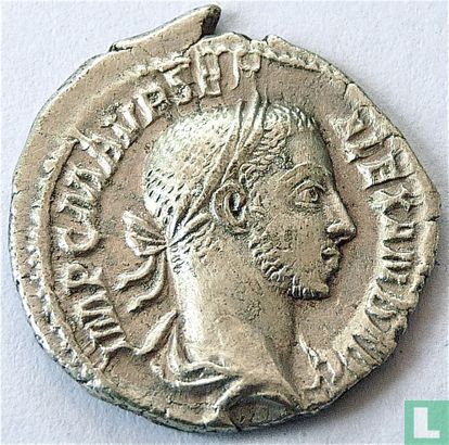 Roman Empire Denarius of Emperor Alexander Severus 228 AD. - Image 2