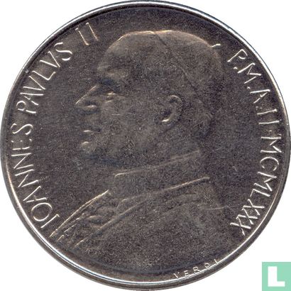 Vaticaan 100 lire 1980 - Afbeelding 1