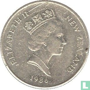 Nouvelle-Zélande 5 cents 1986 - Image 1