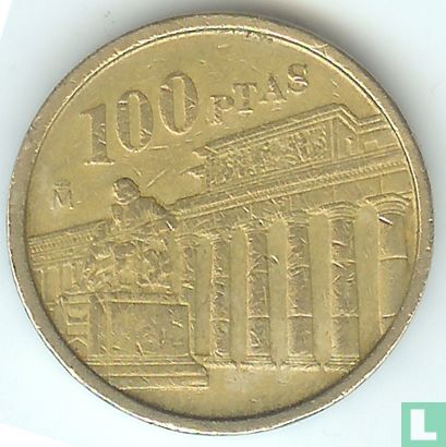 Espagne 100 pesetas 1994 "Prado Museum" - Image 2
