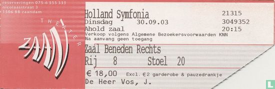 20030930 Holland Symfonia - Afbeelding 1