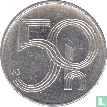 Tsjechië 50 haleru 1996 - Afbeelding 2